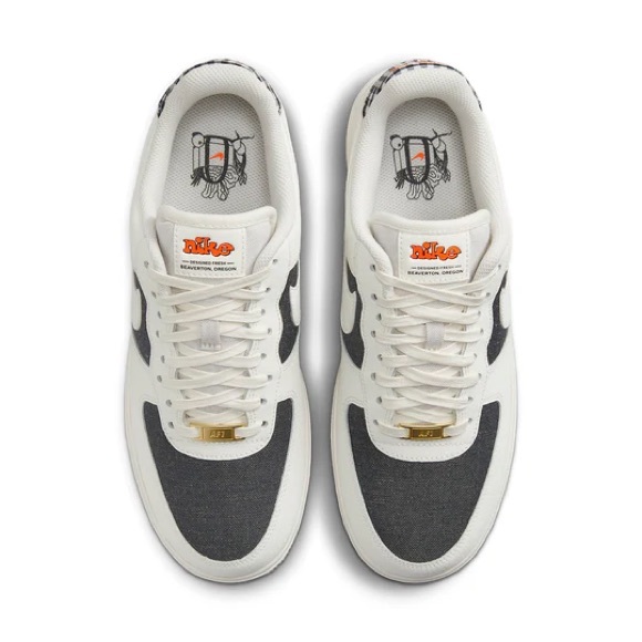 Nike Air Force 1 Low '07 Farmer's Market Designed Fresh Sneakers Men's Size 11 - Picture 3 of 13